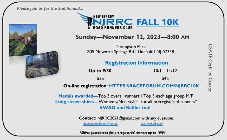 11/12 NJRRC 10k